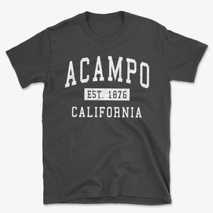 Acampo California Classic Established Basic T-Shirt