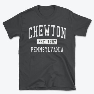 Chewton Pennsylvania Classic Established Basic T-Shirt