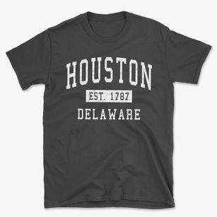 Houston Delaware Classic Established Basic T-Shirt