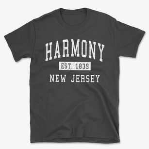 Harmony New Jersey Classic Established Basic T-Shirt