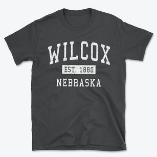 Wilcox Nebraska Classic Established Basic T-Shirt