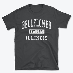 Bellflower Illinois Classic Established Basic T-Shirt