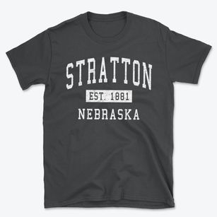 Stratton Nebraska Classic Established Basic T-Shirt