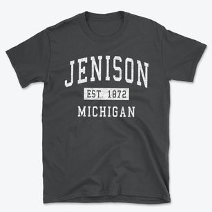 Jenison Michigan Classic Established Basic T-Shirt