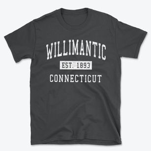Willimantic Connecticut Classic Established Basic T-Shirt