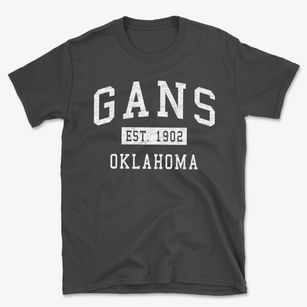 Gans Oklahoma Classic Established Basic T-Shirt