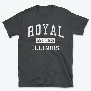 Royal Illinois Classic Established Basic T-Shirt