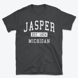 Jasper Michigan Classic Established Basic T-Shirt