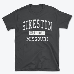 Sikeston Missouri Classic Established Basic T-Shirt