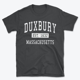 Duxbury Massachusetts Classic Established Basic T-Shirt