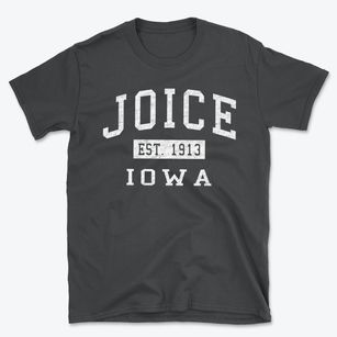 Joice Iowa Classic Established Basic T-Shirt