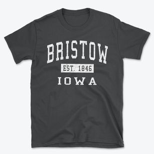 Bristow Iowa Classic Established Basic T-Shirt