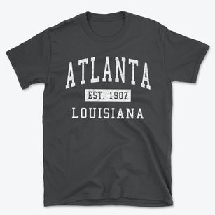 Atlanta Louisiana Classic Established Basic T-Shirt