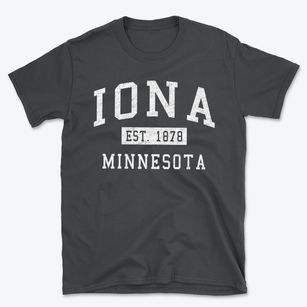 Iona Minnesota Classic Established Basic T-Shirt