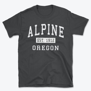 Alpine Oregon Classic Established Basic T-Shirt
