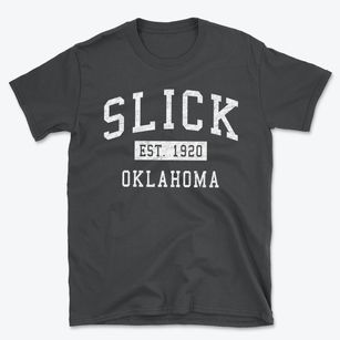 Slick Oklahoma Classic Established Basic T-Shirt
