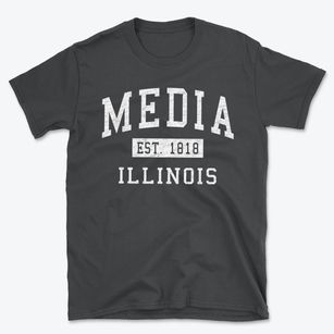 Media Illinois Classic Established Basic T-Shirt