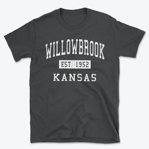 Willowbrook Kansas Classic Established Basic T-Shirt