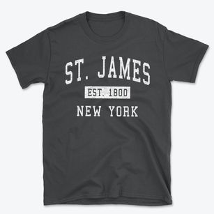 St. James New York Classic Established Basic T-Shirt