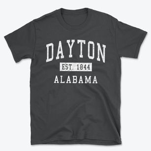 Dayton Alabama Classic Established Basic T-Shirt
