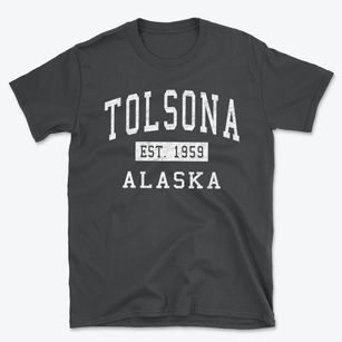 Tolsona Alaska Classic Established Basic T-Shirt