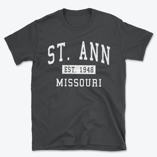 St. Ann Missouri Classic Established Basic T-Shirt