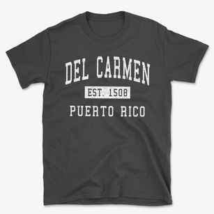 Del Carmen Puerto Rico Classic Established Basic T-Shirt