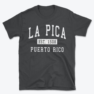 La Pica Puerto Rico Classic Established Basic T-Shirt