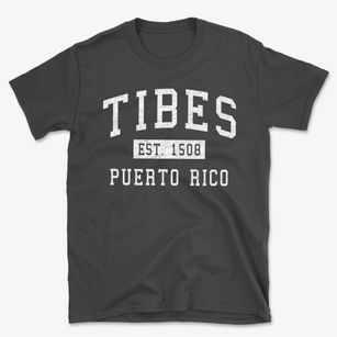 Tibes Puerto Rico Classic Established Basic T-Shirt