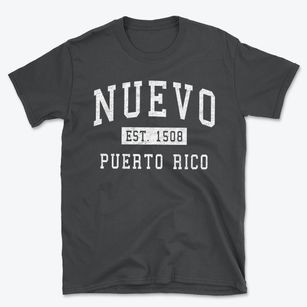 Nuevo Puerto Rico Classic Established Basic T-Shirt