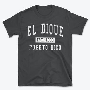 El Dique Puerto Rico Classic Established Basic T-Shirt
