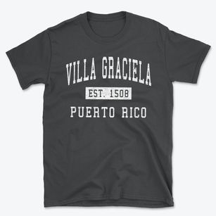 Villa Graciela Puerto Rico Classic Established Basic T-Shirt
