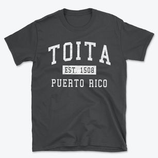 Toita Puerto Rico Classic Established Basic T-Shirt
