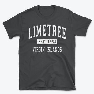 Limetree Virgin Islands Classic Established Basic T-Shirt
