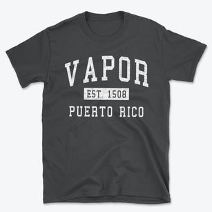 Vapor Puerto Rico Classic Established Basic T-Shirt