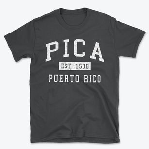 Pica Puerto Rico Classic Established Basic T-Shirt