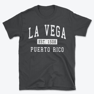 La Vega Puerto Rico Classic Established Basic T-Shirt