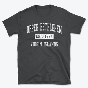 Upper Bethlehem Virgin Islands Classic Established Basic T-Shirt