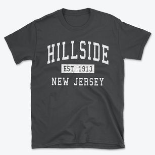 Hillside New Jersey Classic Established Basic T-Shirt