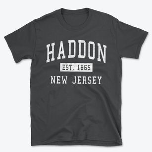 Haddon New Jersey Classic Established Basic T-Shirt