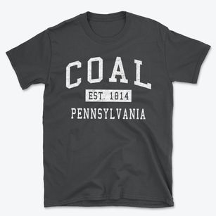 Coal Pennsylvania Classic Established Basic T-Shirt