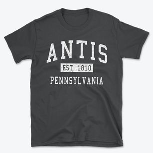 Antis Pennsylvania Classic Established Basic T-Shirt