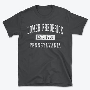 Lower Frederick Pennsylvania Classic Established Basic T-Shirt