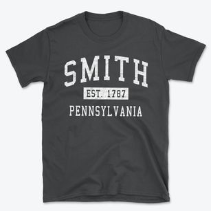 Smith Pennsylvania Classic Established Basic T-Shirt