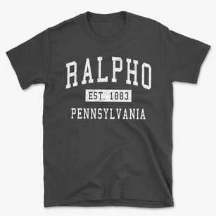 Ralpho Pennsylvania Classic Established Basic T-Shirt
