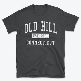 Old Hill Connecticut Classic Established Basic T-Shirt