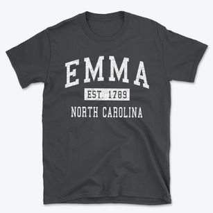 Emma North Carolina Classic Established Basic T-Shirt