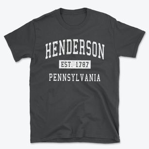 Henderson Pennsylvania Classic Established Basic T-Shirt