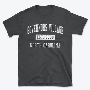 Governors Village North Carolina Classic Established Basic T-Shirt