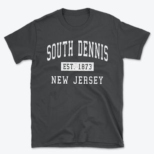 South Dennis New Jersey Classic Established Basic T-Shirt